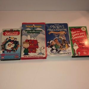 Vintage VHS Christmas Cartoon Classics